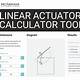 Linear Actuator Calculator