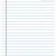 Lined Paper Template Microsoft Word