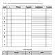 Lineup Cards Baseball Printable Free