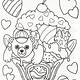 Lisa Frank Coloring Pages Free