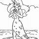 Little Mermaid Coloring Pages Free Printable