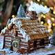 Log Cabin Gingerbread House Template