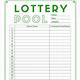 Lottery Pool Contract Template