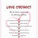 Love Contract Template