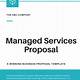 Managed Service Provider Proposal Template