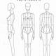 Mannequin Drawing Template