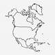 Map Of North America Blank Printable