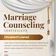 Marriage Counseling Template