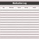 Medication Record Template