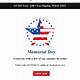 Memorial Day Email Template