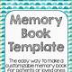 Memory Book Template