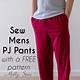 Men's Pants Pattern Free