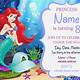 Mermaid Invitation Template Free