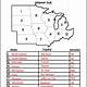 Midwest States And Capitals Quiz Printable