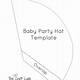 Mini Party Hat Template
