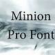 Minion Pro Font Free Download