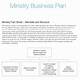 Ministry Business Plan Template