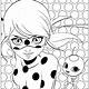 Miraculous Ladybug Coloring Pages Free
