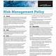 Model Risk Management Policy Template