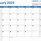 Monthly Calendar Template For Word