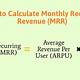 Monthly Recurring Revenue Calculator