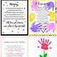 Mother's Day Poem Templates