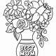 Mothers Day Coloring Pages Free