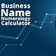 Name Numerology Calculator For Business