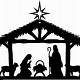 Nativity Stencil Printable