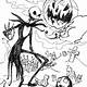 Nightmare Before Christmas Free Coloring Pages