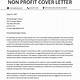 Nonprofit Cover Letter Template