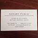 Notary Public Business Card Template