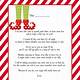 Note From Elf On The Shelf Template