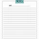 Note Page Template