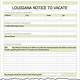 Notice To Vacate Louisiana Template