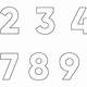Numbers Template Free