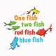 One Fish Two Fish Red Fish Blue Fish Template