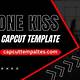 One Kiss Capcut Template
