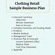 Online Clothing Boutique Business Plan Template