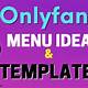 Onlyfans Templates