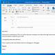 Outlook Reply Template