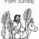 Palm Sunday Printable Coloring Pages