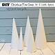 Paper Cone Christmas Tree Template