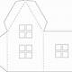 Paper House Template Free