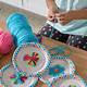 Paper Plate Weaving Template
