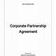 Partnership Agreement Template Google Docs