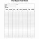 Patient Template Printable Blank Vital Signs Chart