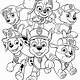 Paw Patrol Coloring Pages For Free