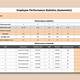 Performance Tracker Excel Template