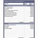 Personal Financial Statement Template Excel Free Download